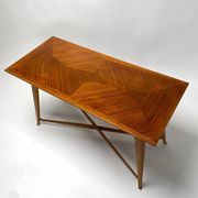 Table basse en bois dans le style de Gio Ponti, Italie, années 1950