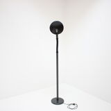 1970s retro vintage freestanding Dijkstra bowl shaped reading floor lamp