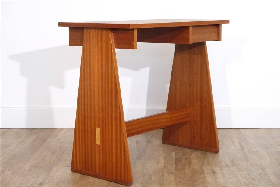 Bureau vintage en bois 1960