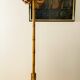Bamboo parrot coat rack from the 1960s