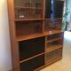 Library showcase Oscar 1960 in blond oak