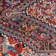 Ancient persian ghashghai carpet 130x182 cm