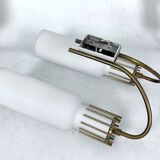 Mid-Century Modern set of three sconces in Arredoluce style. Italy 1950s