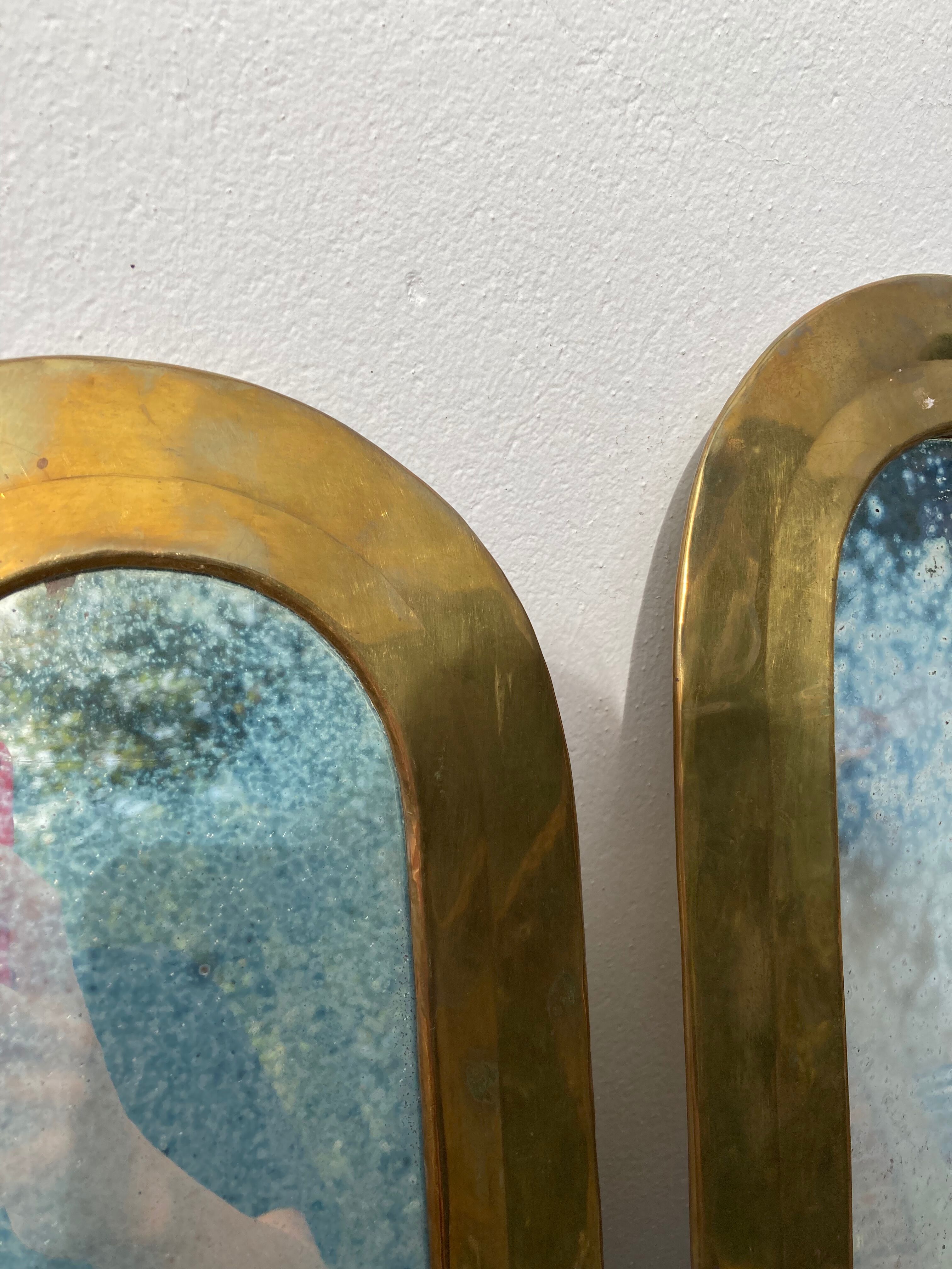 Ethnic Mirror Duo Ancient Golden - Middle Eastern Ice