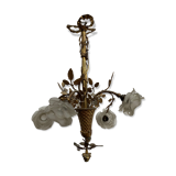 Bronze chandelier