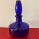Vase soliflore en verre bleu cobalt