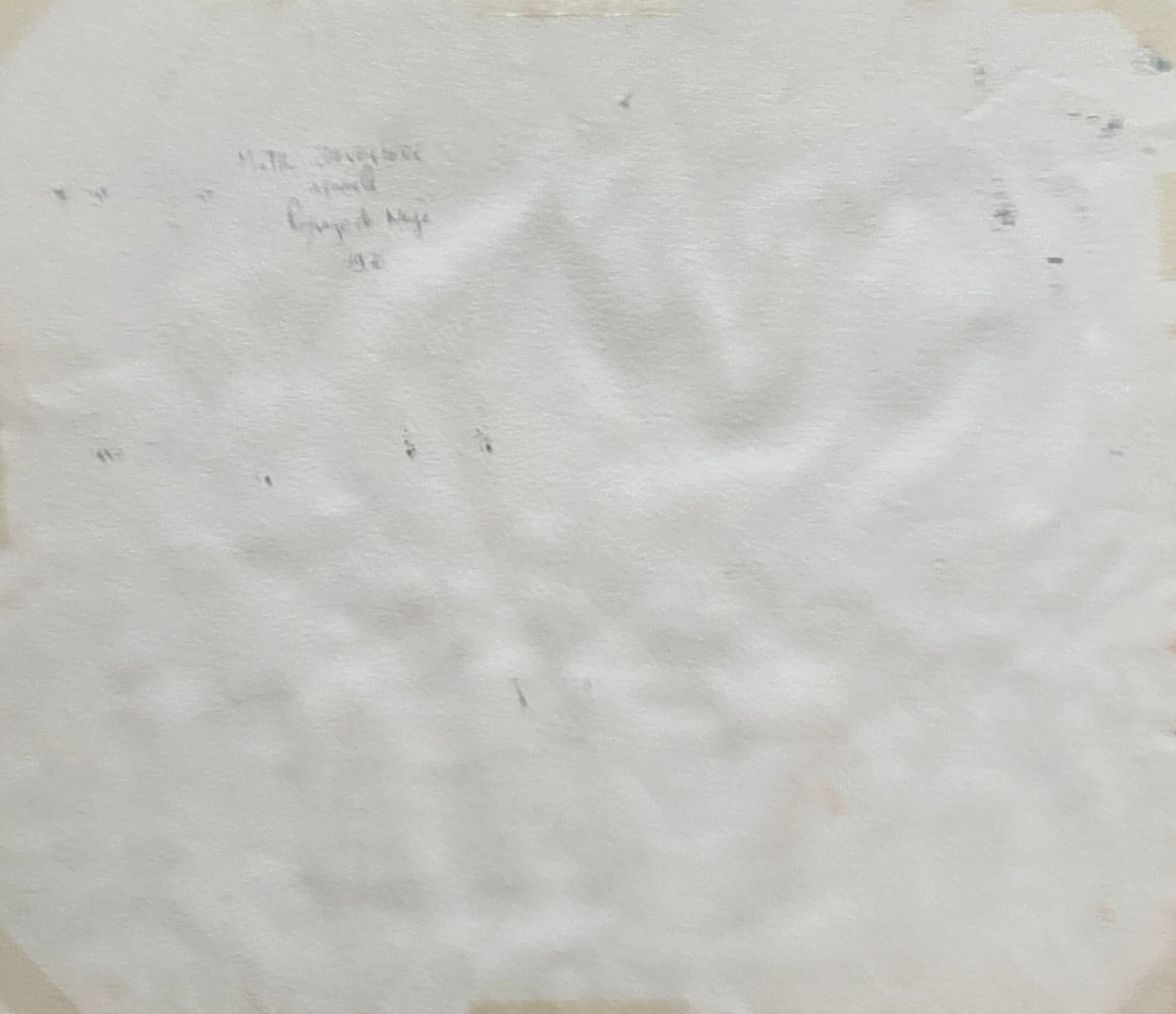 Painting «Snow Landscape» 1976