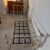 Antique iron bench