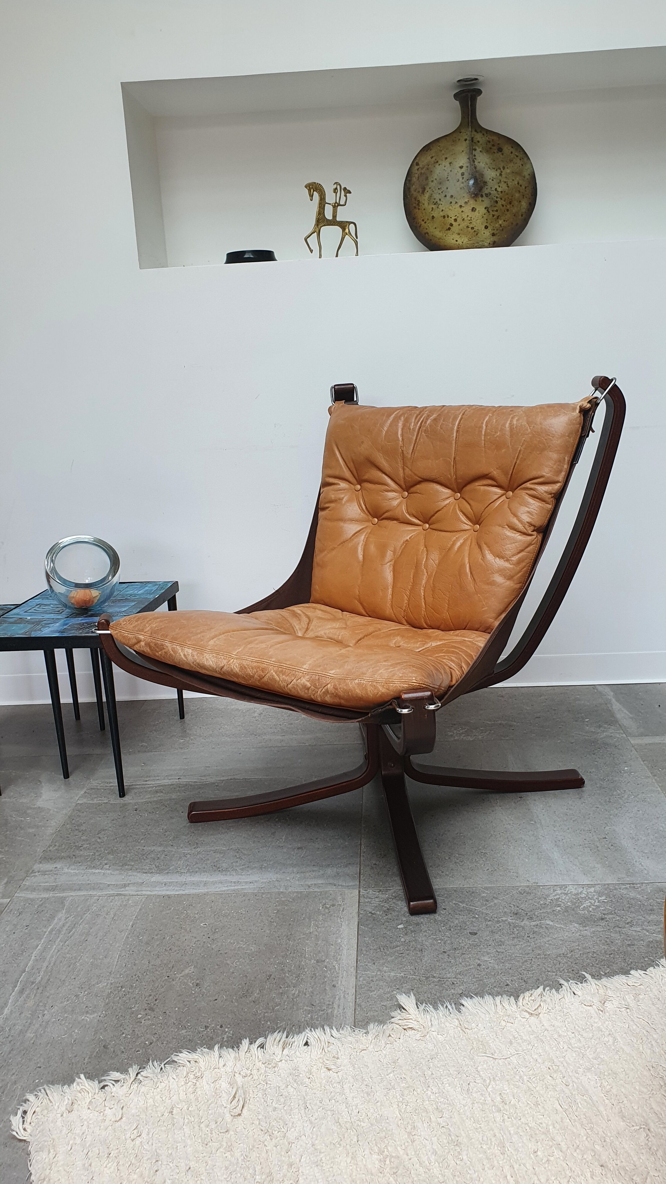 Falcon Scandinavian armchair by Sigurd Resell ed Vatne Mobler