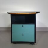 Ensemble Giorgetti 1990 par Umberto Asnago / tables de chevet / tables d'appoint