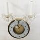 Murano diamond point glass wall lamp with pendant