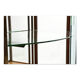 Brass and mahogany shop window