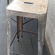 Pair of metal stools