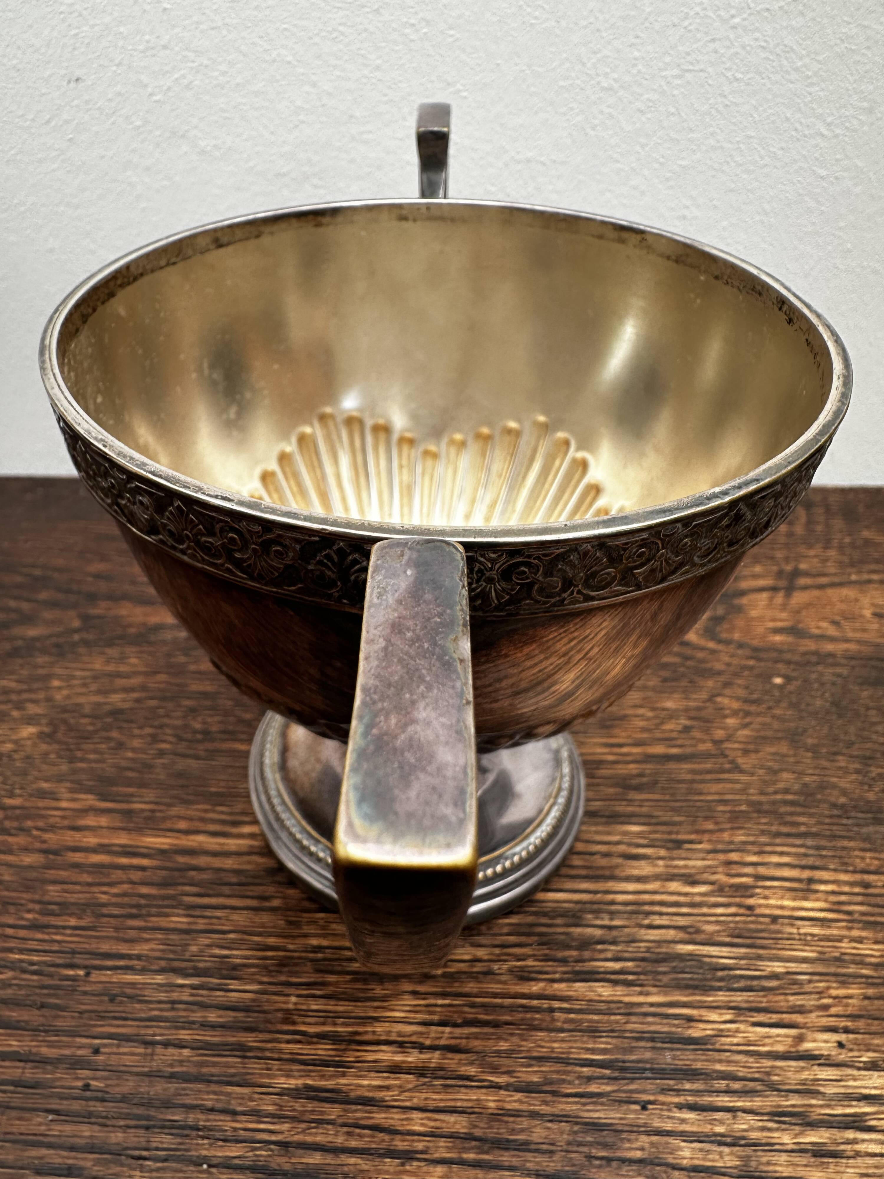 Silver-plated tea and coffee service from the Art Nouveau period