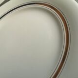 6 vintage cream plates with golden fillet by Villeroy Boch