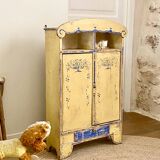 Antique doll's wardrobe