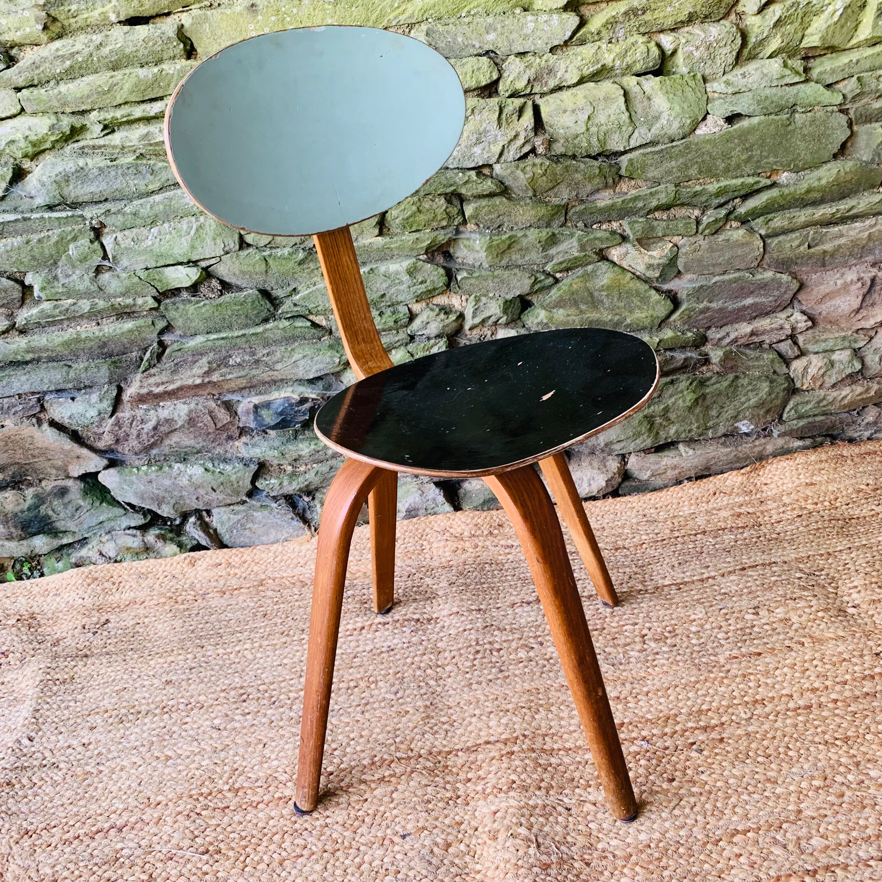 Chaise Bow Wood N3