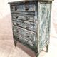 Petite commode semainier patiné
