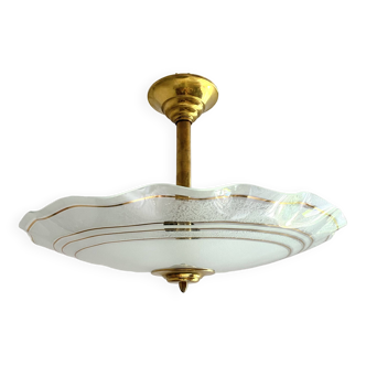 Art deco washbasin pendant light