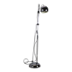 Adjustable Italian chrome floor lamp Space Age, 1960s
