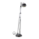 Adjustable Italian chrome floor lamp Space Age, 1960s