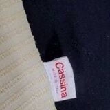 Cassina 3 seater fabric sofa