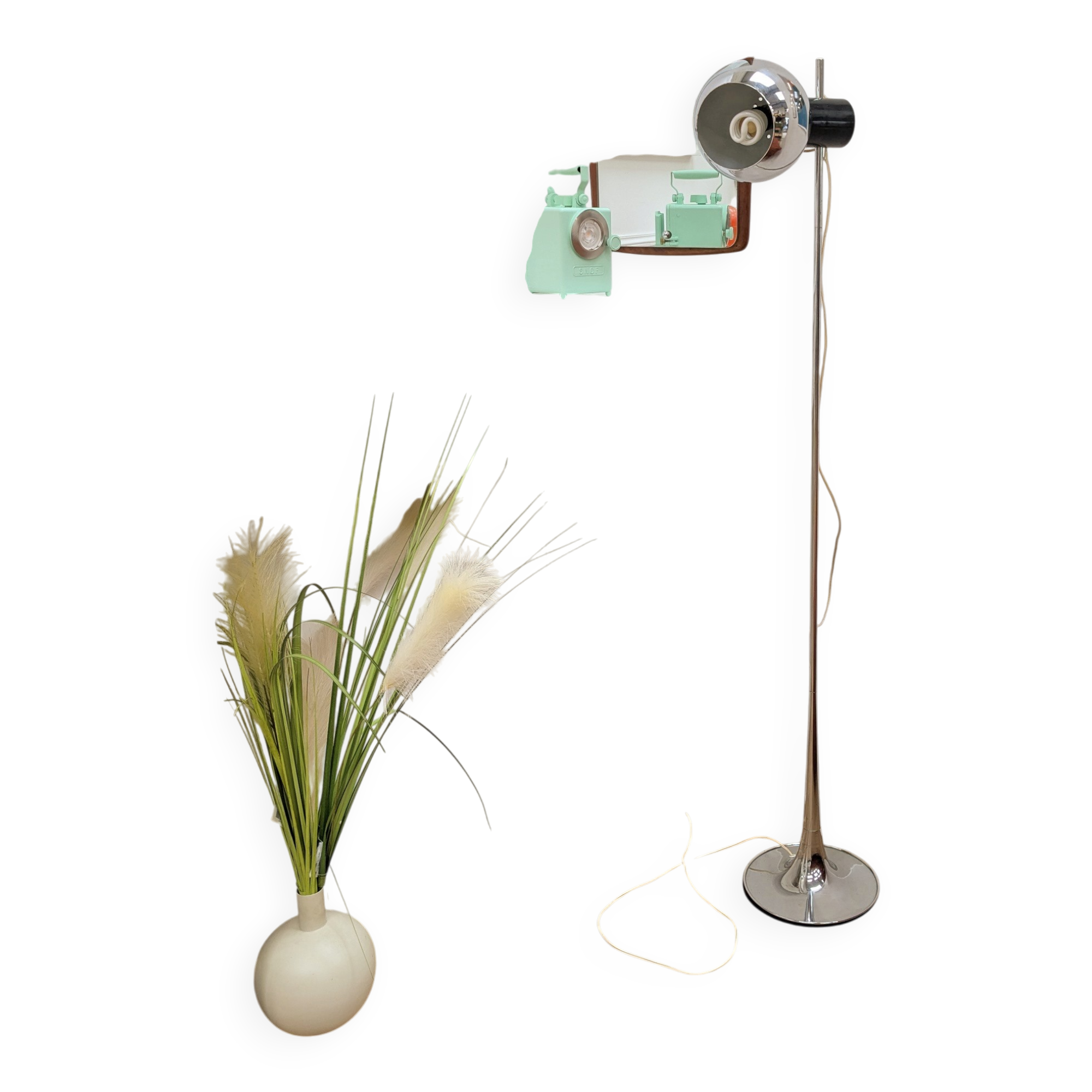 Lampadaire vintage italien par Goffredo Reggiani