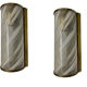 Murano Glass Brass Sconces Set of 2