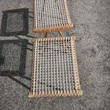 Pair of Georges Tigien stools