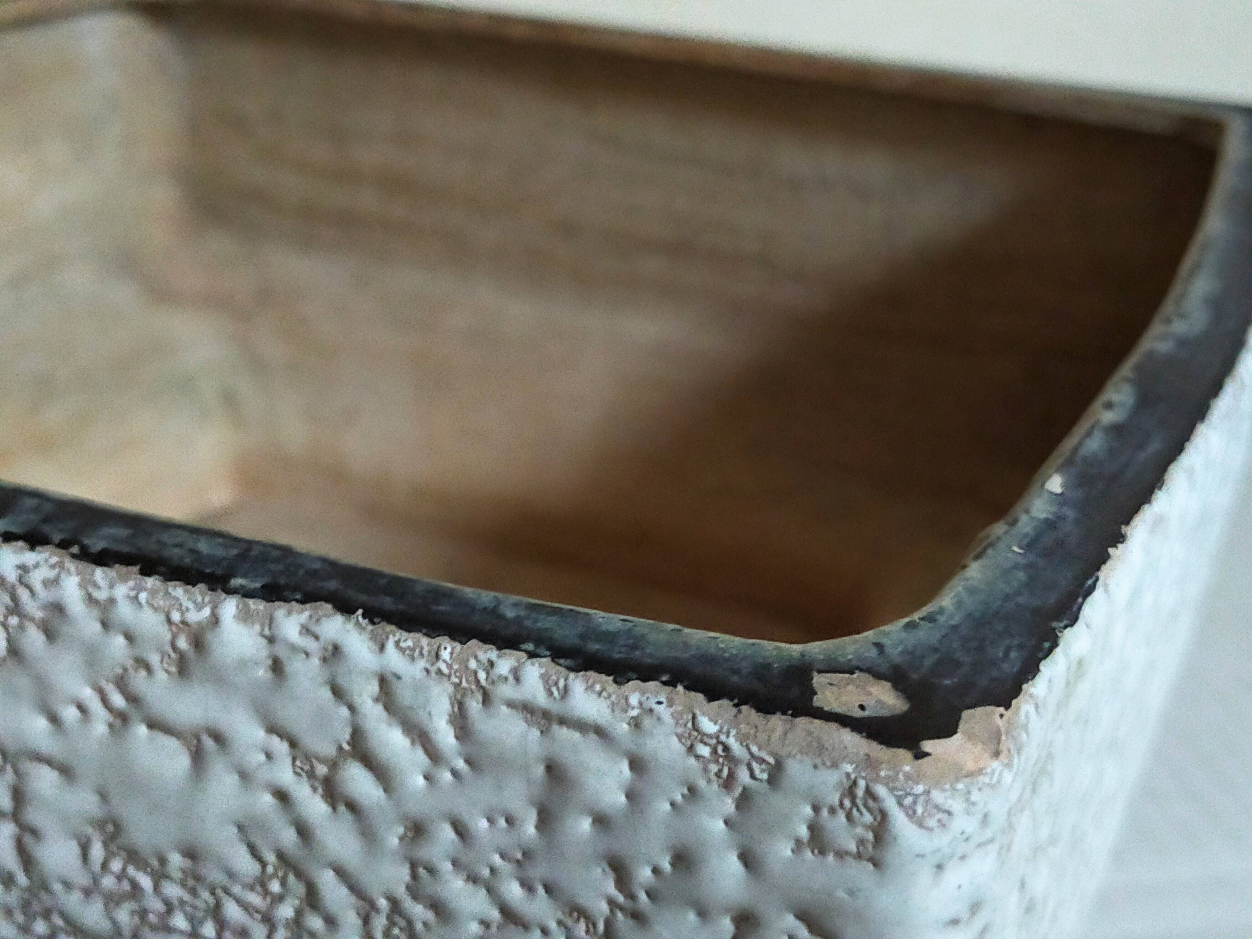 Vetter west-germany ceramic cactus or bonsai pot from the 1950s