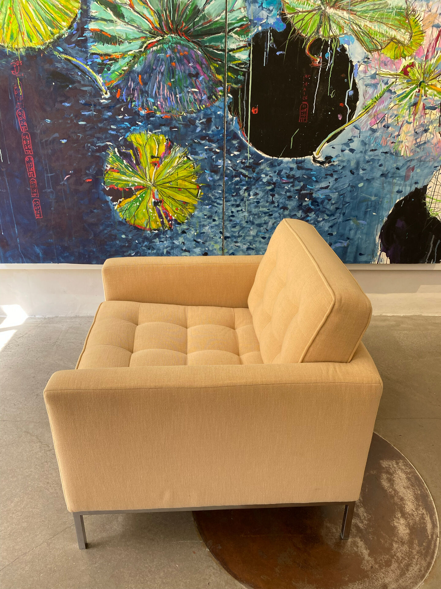 1980s armchair.
