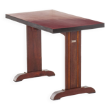 Bistro table with red formica top Year 50/60