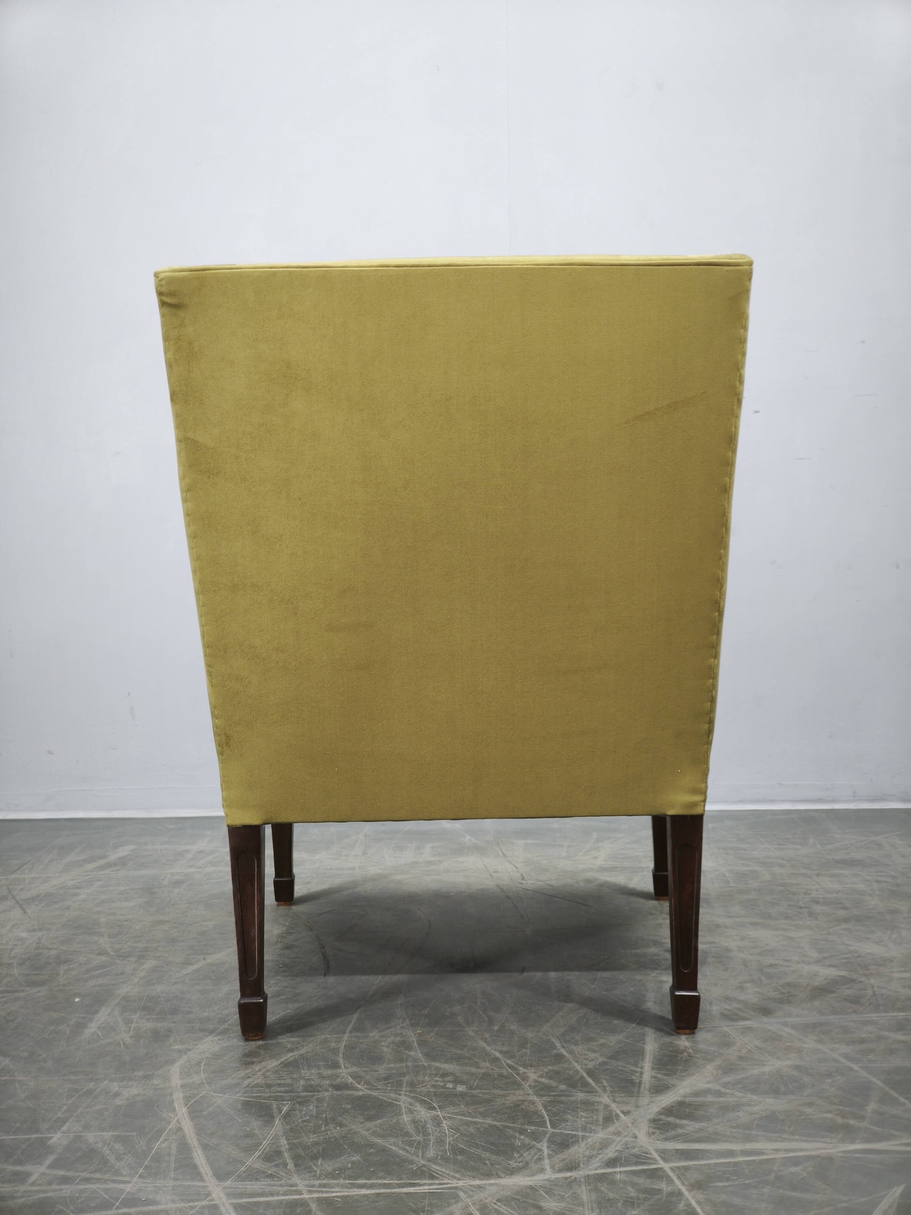 Danish Modern Armchair by Frits Henningsen, Denmark, 1960s