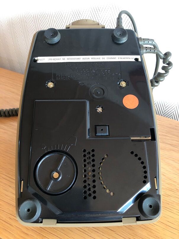 Socotel phone with keys from the 80s