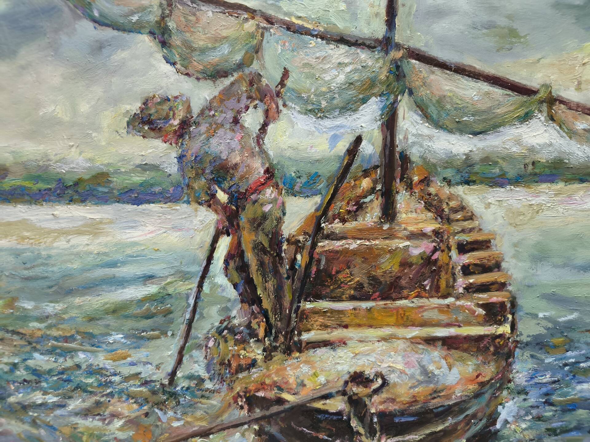 Venetian Oil Painting on Canvas