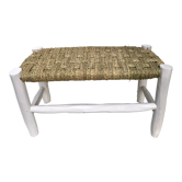 Banc enfant marocain bois et corde