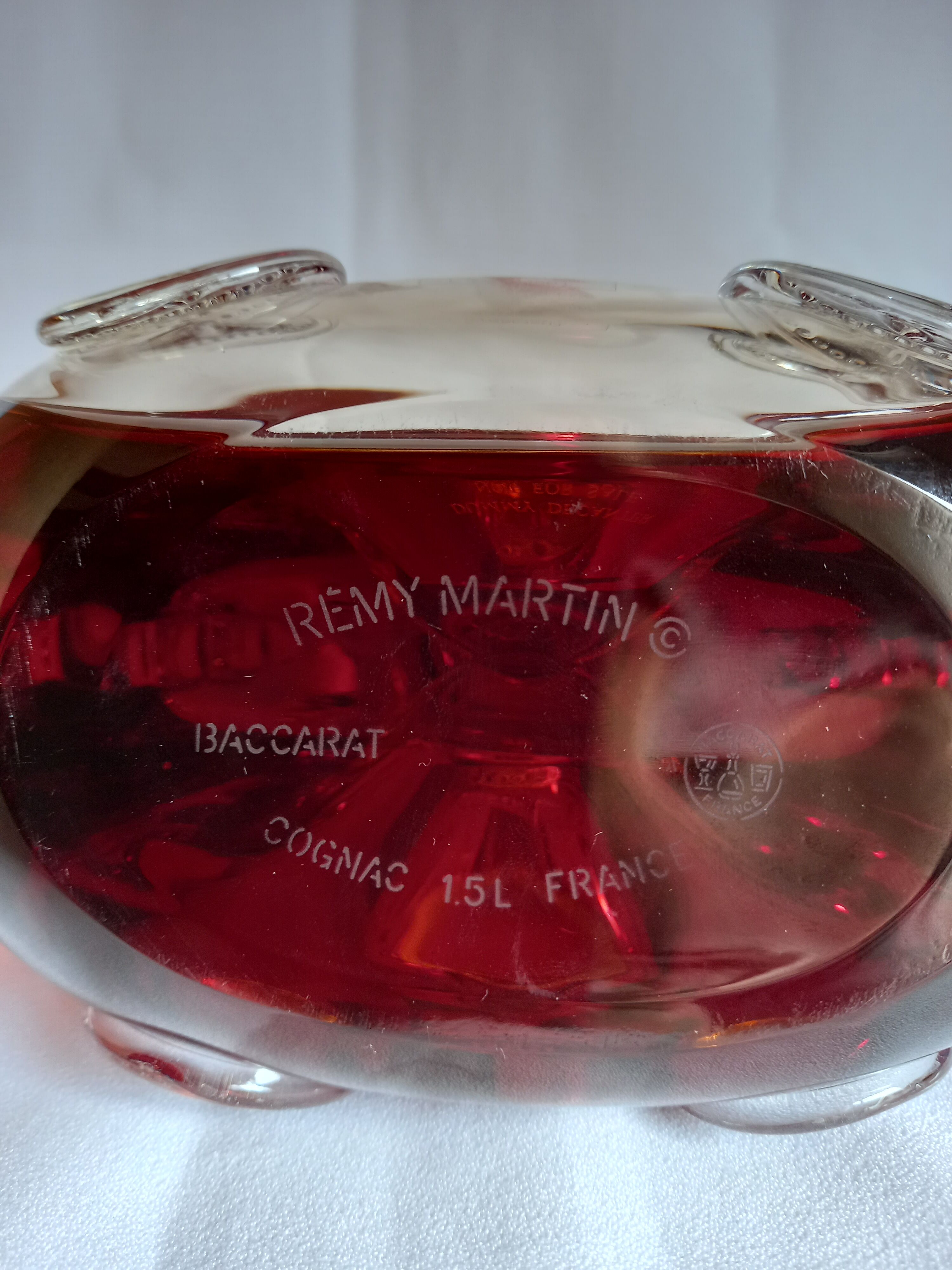 Baccarat bottle cognac Henry Martin