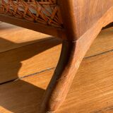 Canework magazine holder