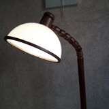 Dutch design wooden floor lamp by Steinhauer