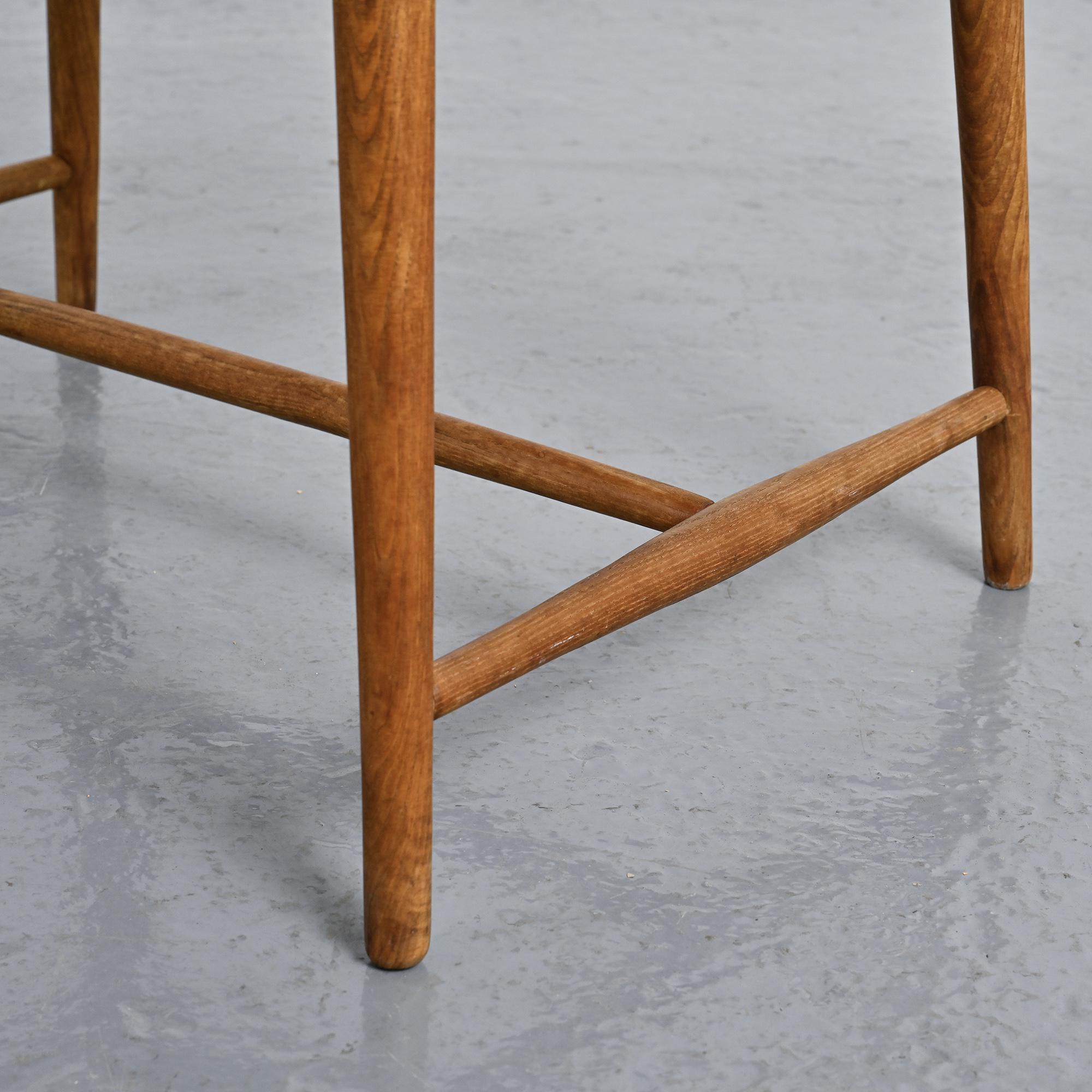 Tabouret par Sigune Daläge pour Meisterkreis Hannover, 1958