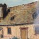 Oil painting on panels / Grange Hautes Pyrénées
