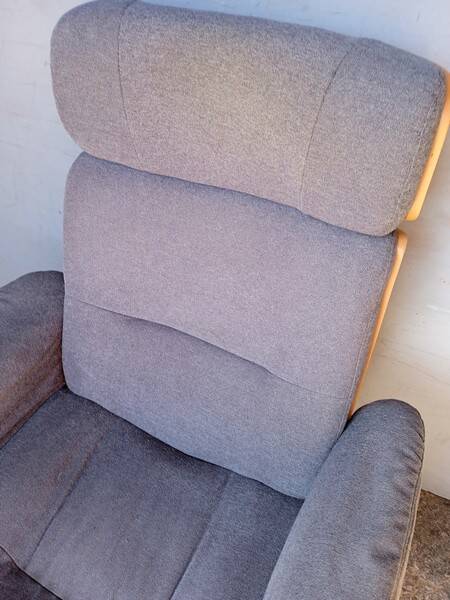 1970 style rotating designer armchair