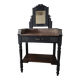 Art Deco dressing table with a movable mirror.