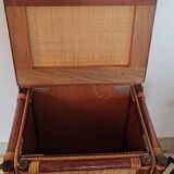 Bamboo rattan chest