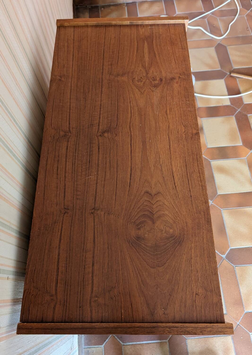 Scandinavian vintage teak chest of drawers 1960s