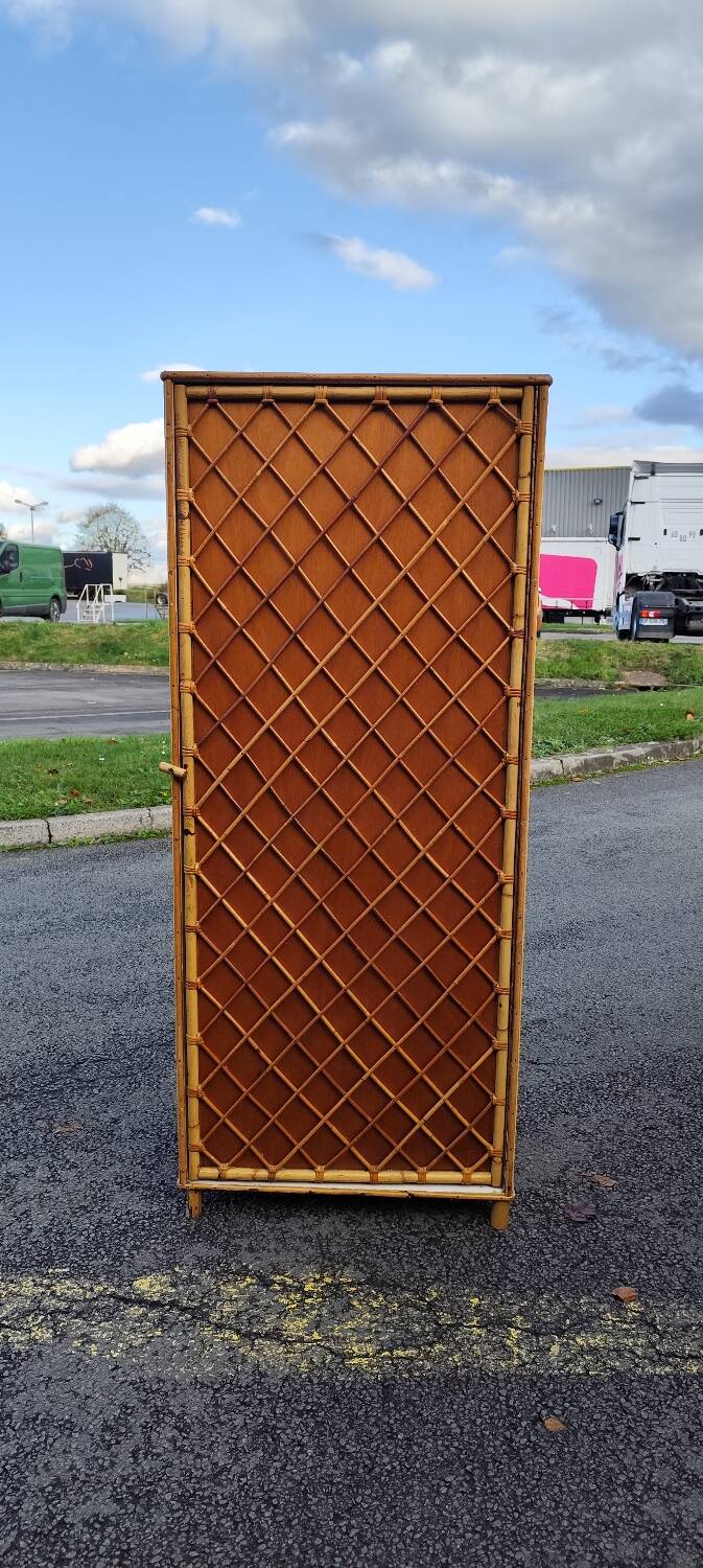 Rattan cabinet