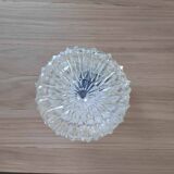70s amber glass ceiling light