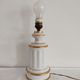 Foot of vintage lamp in Brussels porcelain