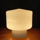 Mushroom lamp in opaline 60s