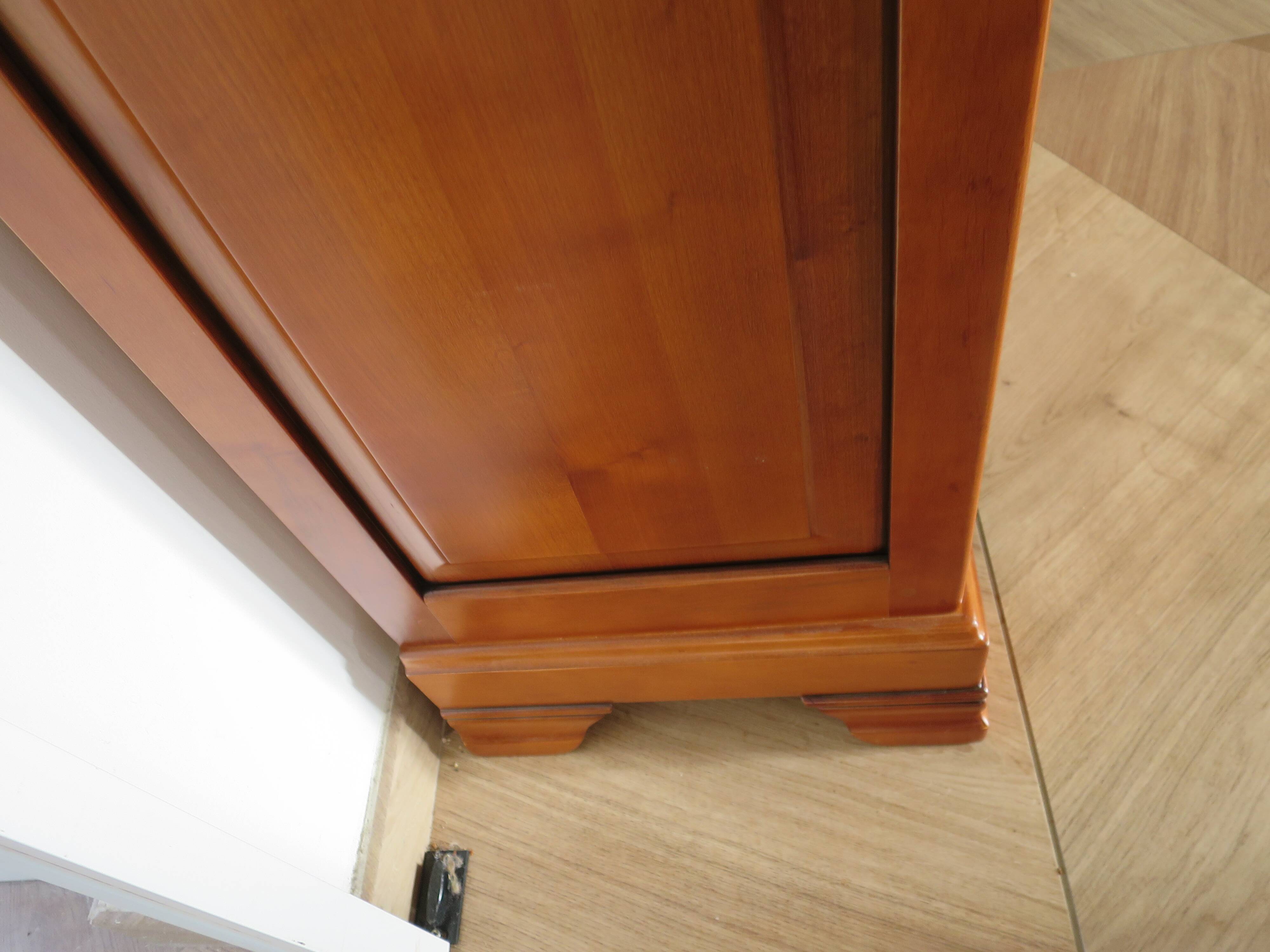 Meuble d’entrée-buffet d’appui-Louis Philippe- 1 tiroir-2 portes Merisier